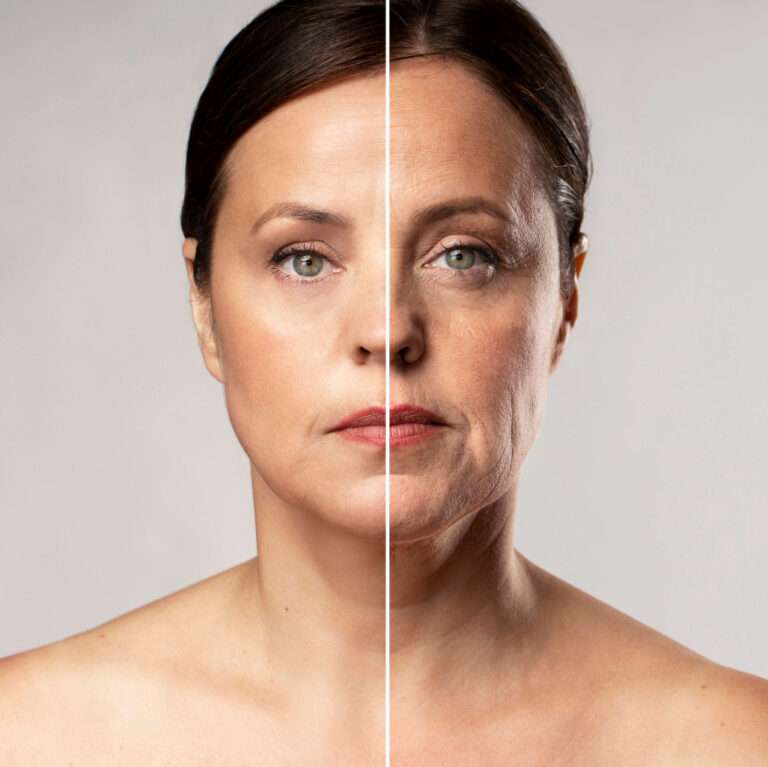 Skin care routine in your 40s